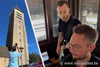 Gedurfd concert: kerkbeiaard blaast heavy metal over festivalterrein Genk on Stage