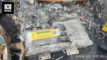 Waste sector fears 'catastrophic' electric vehicle battery fires, as first wave of EV batteries reach end-of-life