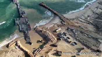 VS breekt pier voor hulpgoederen in Gaza zes weken na voltooiing alweer af