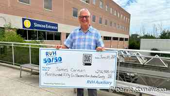 RVH Auxiliary 50/50 June draw winner takes home $256,000