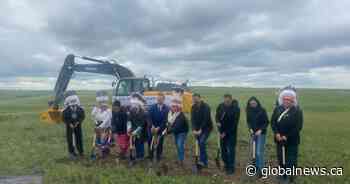 Construction begins for addictions recovery centre on Siksika Nation