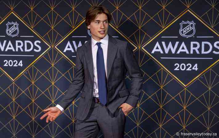 Sharks take forward Celebrini first overall at NHL draft