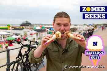 Op zoek naar de beste bol van de kust in Blankenberge: “Ik geef 1 punt, voor de moeite om dit op een horentje te scheppen”
