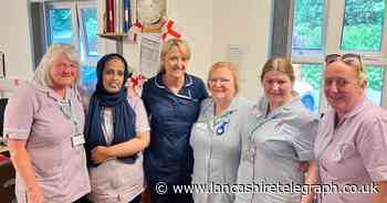Pendleside Hospice: Nurse retires after 46 years service