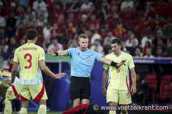 Jonge ref die al opvallende blunder maakte in Champions League dit seizoen moet België - Frankrijk in goede banen leiden