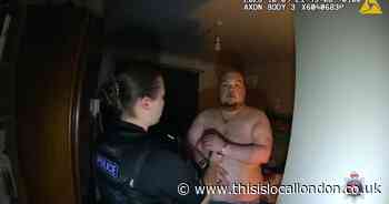 Gavin Plumb arrest video footage is shown in court