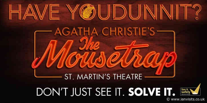 Flash sale on tickets to see The Mousetrap from £25 per seat