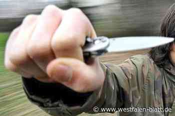 Messer mit Wucht gegen Kopf gestoßen: Brockumer vor Gericht