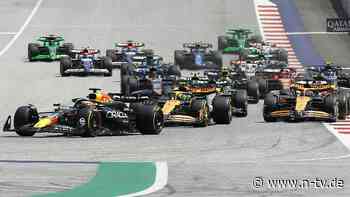 Sieg im Sprint von Österreich: Verstappen behält Nerven, nachdem Fotografen den Start stören