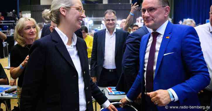Weidel und Chrupalla als AfD-Chefduo wiedergewählt