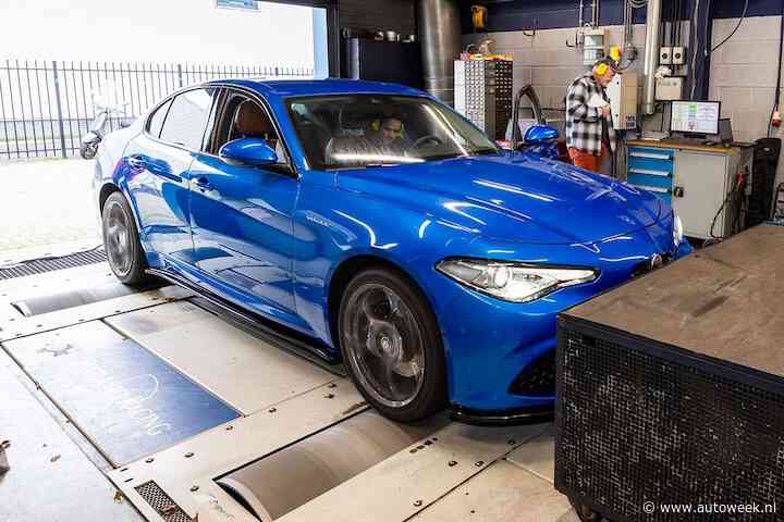 Alfa Romeo Giulia Veloce Q4 (2018) - Op de rollenbank