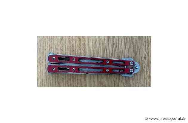 BPOL NRW: Bundespolizei beschlagnahmt heute bei Grenzkontrollen zahlreiche Messer und Teleskopschlagstock