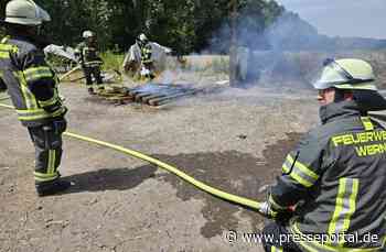 FW-WRN: Rauchentwicklung auf einem Bauernhof in Werne-Langern