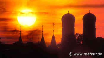 Karte soll zeigen: So warm könnte das Klima in München in rund 60 Jahren sein