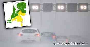 Code geel voor Gelderland alweer voorbij: alleen in Limburg nog sprake van noodweer