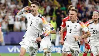 Donnerwetter - Deutschland stürmt gegen Dänemark ins Viertelfinale