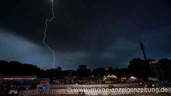 Evakuierung von EM-Fanzonen in Dortmund – Video zeigt Blitzeinschlag
