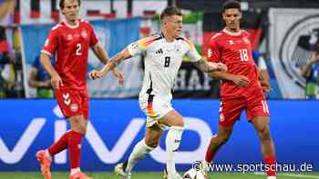 Das EM-Spiel Deutschland gegen Dänemark in voller Länge