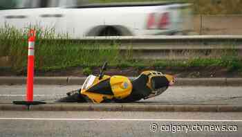 1 man hospitalized following Friday night motorcycle crash on Glenmore