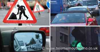 The roadworks taking place across the BCP area next week