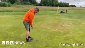 Golfer completes 24-hour charity marathon