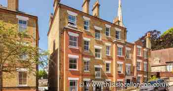Hampstead two-bed flat listed on Zoopla for £499,950