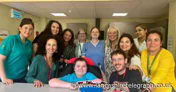 Spanish doctors and nurses visit Derien House in Chorley