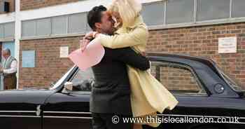 Call the Midwife Helen George spotted filming series 14