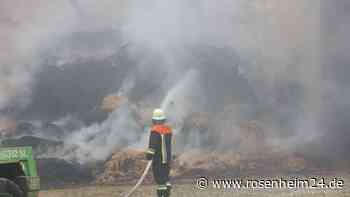 Großalarm rund um Polling: Feuer drohte auf Bauernhof überzugreifen