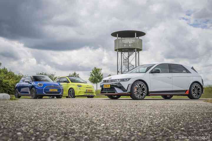 Abarth 500e, Mini Cooper SE, Hyundai Ioniq 5N: met welke EV de meeste lol?