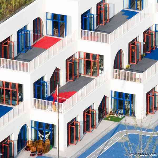 CLOU Architects stacks blocks to form kindergarten in China