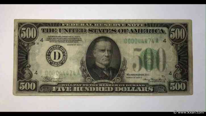 'Ultra rare' $500 banknote from 1930s to be auctioned off