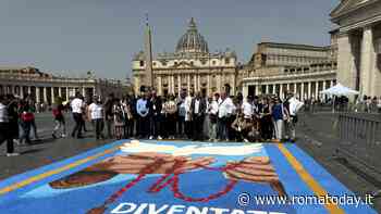 Infiorata Storica di Roma: a San Pietro utilizzati oltre 30mila fiori