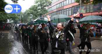 Schützenausmarsch 2024 in Hannover: Trotz Regen gute Stimmung