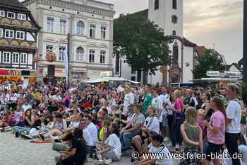 Public Viewing Reloaded: Höxter im Fußball-Fieber