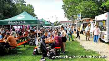 Feiern in Schömberg: Street Food Fiesta zieht viele Gäste an