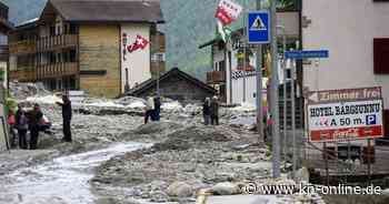 Schweiz: Mindestens vier Tote bei schweren Unwettern mit Erdrutsch