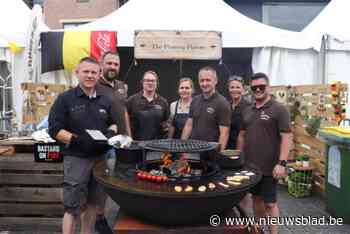 Stadscentrum weekend lang omgetoverd tot grote barbecuezone tijdens Belgisch en Europees kampioenschap