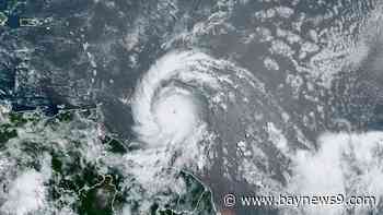 Beryl strengthens into a Category 4 hurricane
