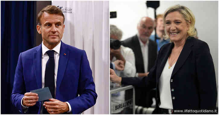 Elezioni Francia, la diretta – Boom dell’affluenza, sfiora il 70%. Exit poll: Le Pen al 34%, la sinistra di Nfp al 28,1%, Macron al 20,3%
