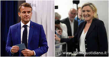 Elezioni Francia, la diretta – Exit poll: RN al 33%, sinistra al 28,5 e il partito di Macron al 22. Boom dell’affluenza