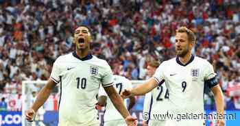 Engeland ontsnapt op wonderbaarlijke wijze en plaatst zich na verlenging voor kwartfinales EK
