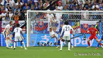 Fallrückzieher-Tor in 96. Minute: England wendet üble EM-Blamage Sekunden vor Schluss ab