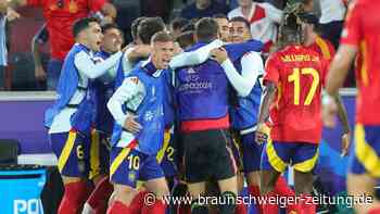 Live! 2:1! Spanien dreht das Spiel gegen Georgien