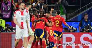 Spanjaarden doen wat van hen verwacht wordt en maken einde aan sprookje van Georgië