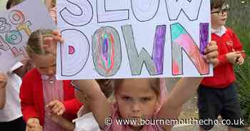 Stoborough Primary School  causeway speed limit campaign