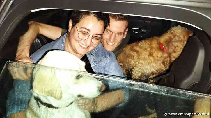 Na schietgebedje en weinig slaap is vermiste hond Leon terecht