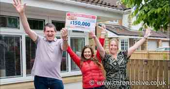 North East foster carer wins £150,000 on People’s Postcode Lottery win days after wedding anniversary