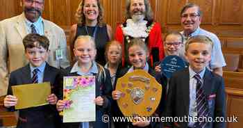St Martin's School claims victory in Bournemouth in Bloom Competition