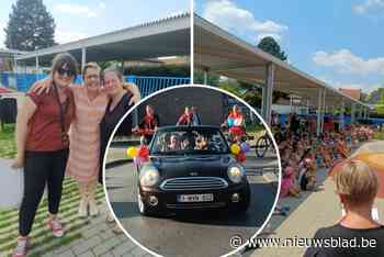 Juf Vera van kleuterschool Zonnebloem beleeft laatste dag voor pensioen: “Ze volgde de liefde van haar leven naar Sint-Amands”